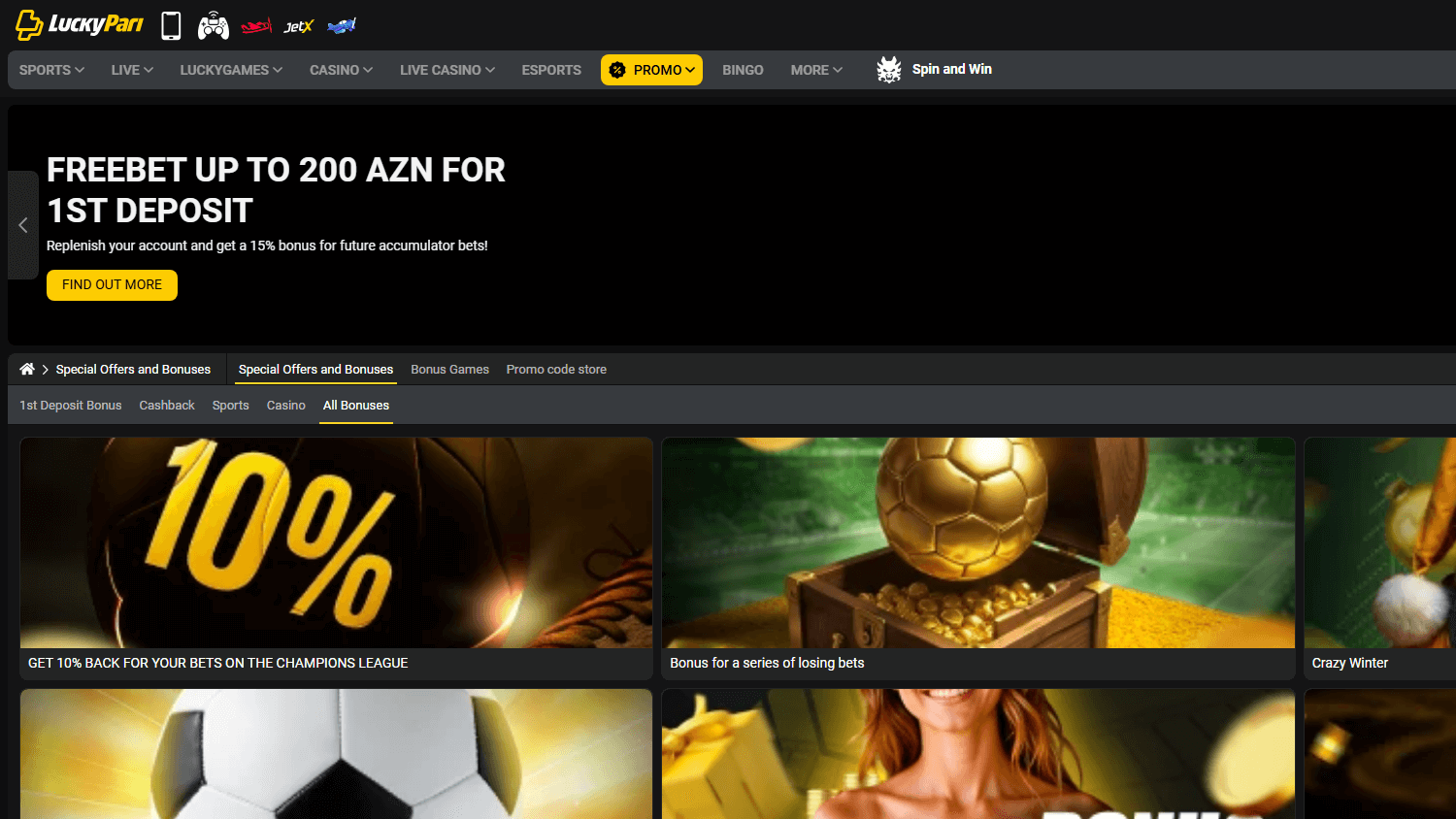 Слоты LuckyPari